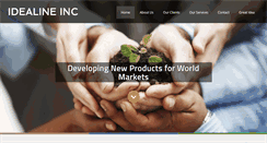 Desktop Screenshot of idealineinc.com